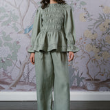 The Great Linen Trousers in Sage