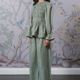 The Great Linen Trousers in Sage