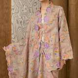 Ophelia Ramie Selendang in Amethyst