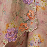 Ophelia Ramie Selendang in Amethyst