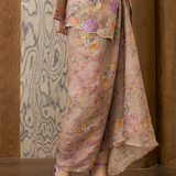 Ophelia Ramie Kebaya Set in Amethyst