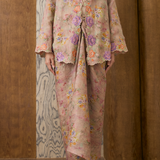 Ophelia Ramie Kebaya Set in Amethyst