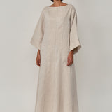 Siesta Linen Dress in Oat