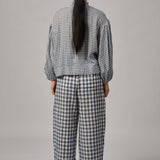 Lady Gingham Shirt in Blue