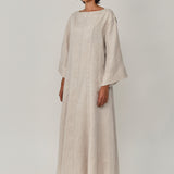 Siesta Linen Dress in Oat
