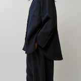Vita Linen Shirt in Maritime