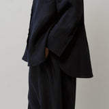 Sculptor Linen Pants in Maritime