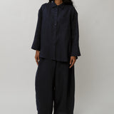 Vita Linen Shirt in Maritime