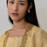 Thalia 2-Piece Linen Blouse in Sunray