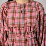 Daydream Plaid Dress in Candy