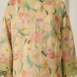 Rosetta Ramie Kedah Set in Pistachio Floral