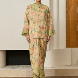 Rosetta Ramie Kedah Set in Pistachio Floral