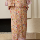 Rosetta Ramie Kedah Set in Violet Floral