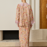 Rosetta Ramie Kedah Set in Violet Floral