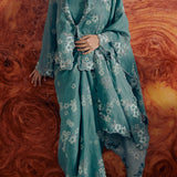 Dian Ramie 2-Piece Kebaya Top in Willow
