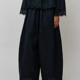 Sculptor Linen Pants in Maritime