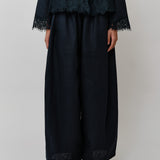Sculptor Linen Pants in Maritime