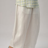 Sculptor Linen Pants in White