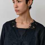 Colette 2-Piece Linen Blouse in Maritime
