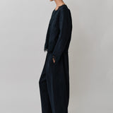 Sculptor Linen Pants in Maritime
