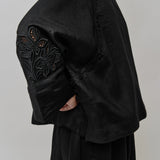 Narumi Linen Tunic in Noir