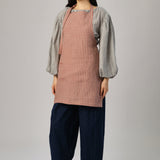 Ina Linen Gingham Apron in Watermelon