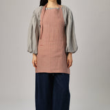 Ina Linen Gingham Apron in Watermelon