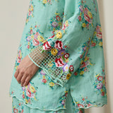 Botanica Ramie Kedah Set in Cyan