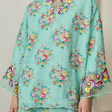 Botanica Ramie Kedah Set in Cyan