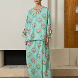 Botanica Ramie Kedah Set in Cyan