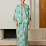 Botanica Ramie Kedah Set in Cyan