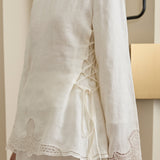 Lennox Linen Set in Porcelain