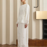 Lennox Linen Set in Porcelain