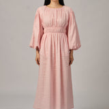 Sunday Dress in Pink Gingham