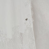 Salon Lace Shawl in Porcelain