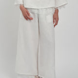 Salon Linen Pants in Porcelain