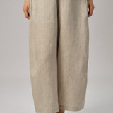Sculptor Linen Pants in Ecru