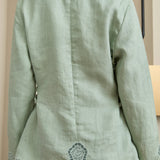 Lennox Linen Set in Celadon