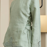 Lennox Linen Set in Celadon