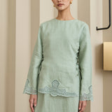 Lennox Linen Set in Celadon