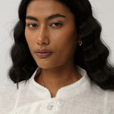 Narumi Linen Tunic in Porcelain