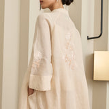 Narumi Long Ramie Tunic in Buttercream