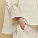 Friday Linen Shirt in White
