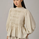 Claudia Blouse in Ecru