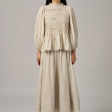 Claudia Blouse in Ecru