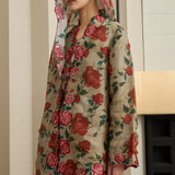 Ophelia Ramie Selendang in Ruby