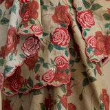 Ophelia Ramie Selendang in Ruby