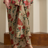 Ophelia Ramie Kebaya Set in Ruby