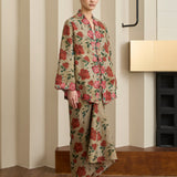 Ophelia Ramie Kebaya Set in Ruby