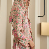 Viola Ramie Selendang in Rosé